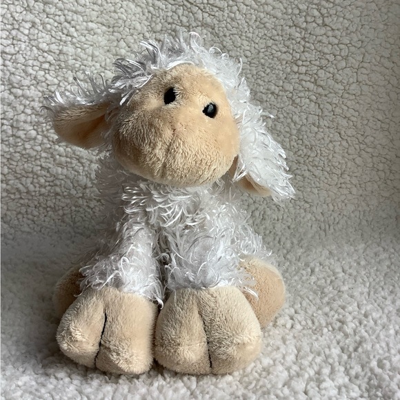 Ganz Webkinz Lamb Plush Stuffed Animal No Code Toy HM201 - Picture 1 of 10